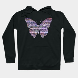 Graffiti Wall Butterfly Hoodie